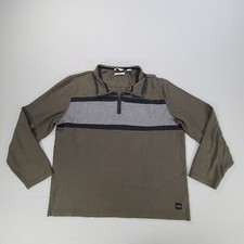 Calvin Klein Sweater Adult 2XL XXL Green Pull On Long Sleeves Casual Outdoors