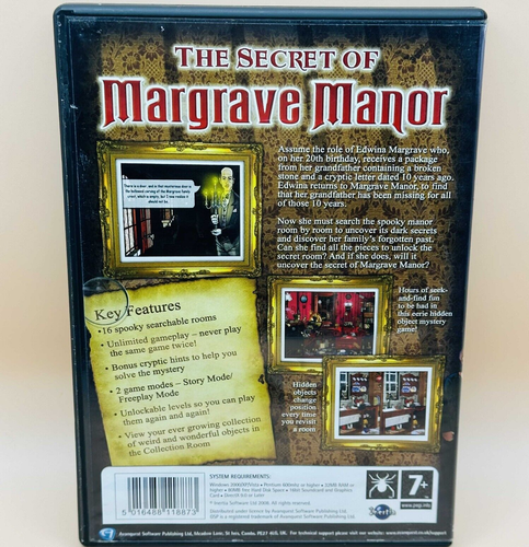 Juego PC The Secret of Margrave Manor - Imagen 2 de 2