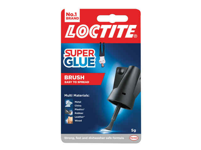 LOCTITE SUPER ATTAK EASY BRUSH 5g - Colla Forte Con Pennellino, Per Riparazioni Rapide - Foto 11