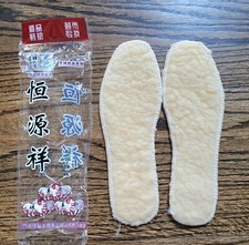 NEW Kids Cushioned Fleece Insoles 8.5" Length Winter Warmth
