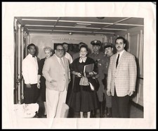 CUBAN CUBA POLICE  NATIONAL TRANSIT US ACTRESS DOROTHY LAMOUR 1950s PHOTO J 6