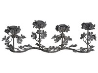 KerzenstäNder 4Er Antik Zink Shabby Vintage 60750-00 Shabby Chic Antique Advent