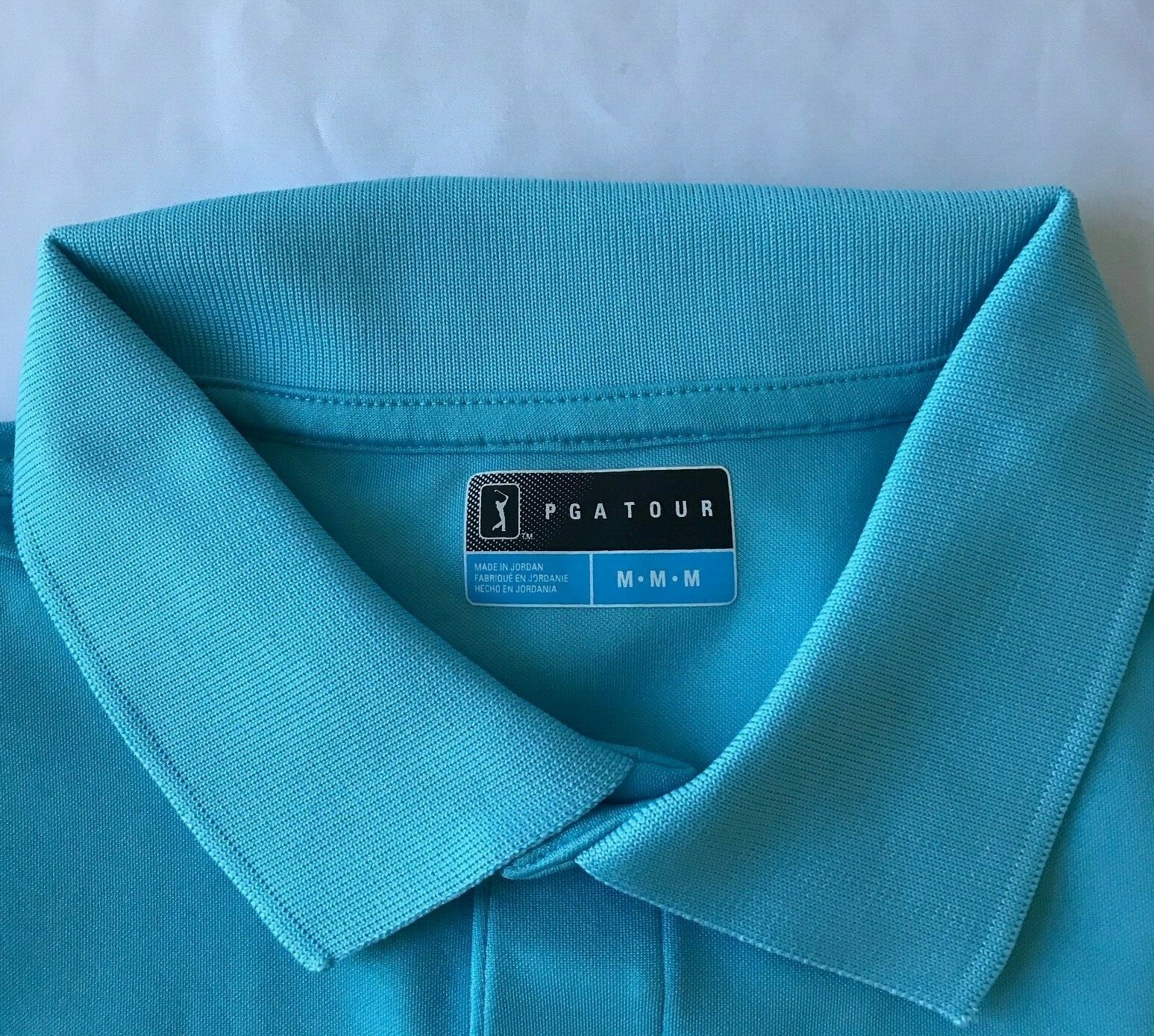 PGA Tour Men's Polo Shirt [Red, Light Blue, Green, Blue] Sizes S, M, L, XL, 2XL
