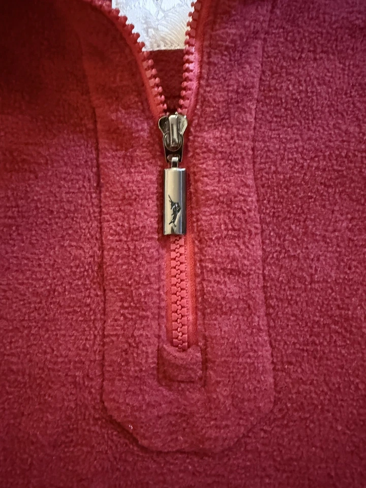 TOMMY BAHAMA Men's Fleece 1/4 Zip Pullover Sweatshirt 3XLB Big and Tall - Image 3 of 4