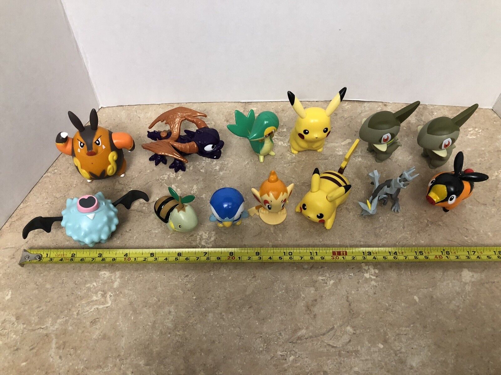 12pcs/set McDonald's 2011 2012 2013 Pikachu Eevee Flareon Pokemon Toys  Hobbies Hobby Collectibles Game Collection Anime Cards