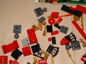 LEGO Ninjago Kai's Fire Mech Incomplete #70500 Parts Pieces Partial Mini Figures
