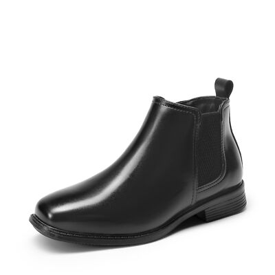 flat black dress boots Aerosoles Women's Flavia Riding Boot, Black, 9.5M, Leather main image 1