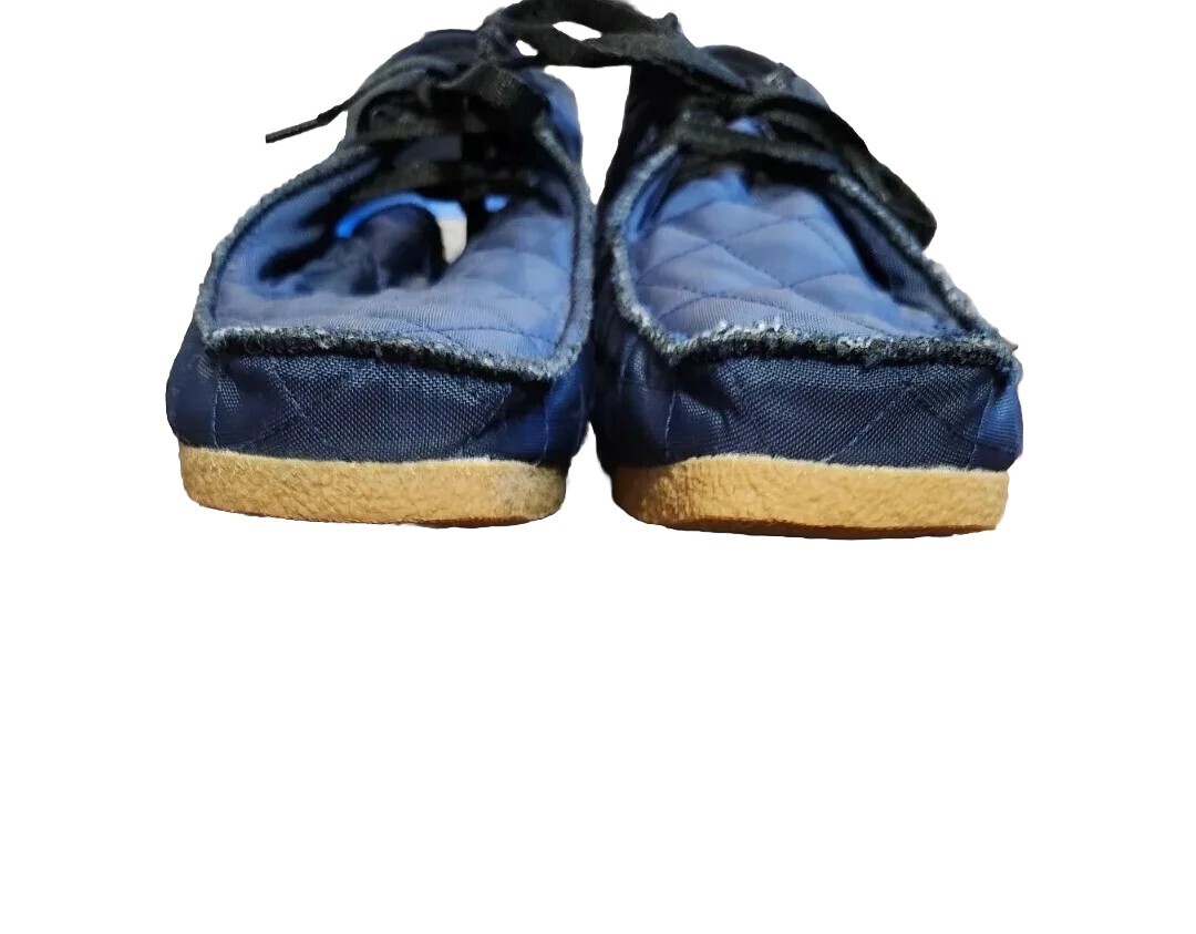 Clarks Shacre II Step Navy Extreme Comfort Quilted Lace Up 