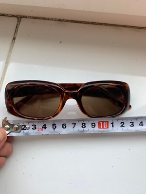 90s Vintage GUCCI Sunglasses Brown Logo Brown Glasses Metal