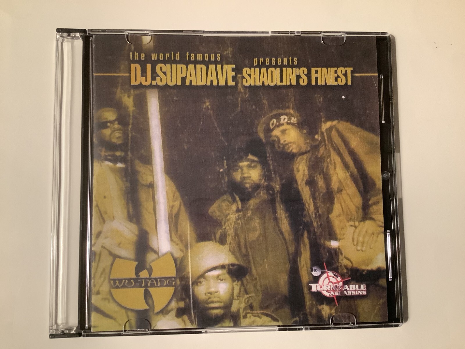 DJ Supa Dave ‎– Shaolin's Finest CD Rare Wu Tang Clan Promo Mixtape raekwon rza