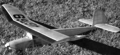 Dynamo 400 Sport Electric 55'' Wingspan RC Model Airplane Printed Plans Templates