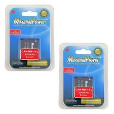 Replace Battery For Canon NB-11L NB-11LH PowerShot A2300 IS A2400 A2500 2PK 