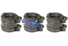 74-77 Suzuki GT380 carb Intake Set 3 Intake & 6 Clamps Include CI-GT380INBT-1