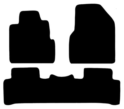 Honda Pilot 2009 2014 Custom Fit Carpet Floor Mat Mats 3pcs Ebay