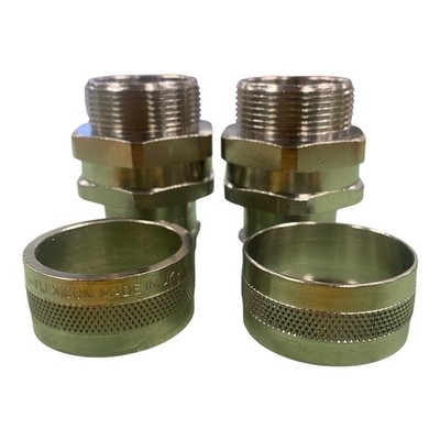 Atkore Schwenkverbinder FU32-M32-S Typ S Flexicon (2er Pack x 20) Messing 20436709