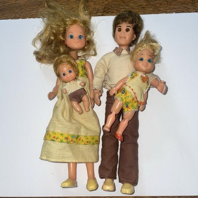 Mattel Sunshine Family Dolls 1973 Vintage
