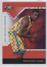 2004-05 Topps Finest 2005-06 Rookie Red X-Fractor 117/119 Brandon Bass #218 0a1