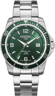 Roamer Nautic Watch 862837 41 75 20 Chrono Quartz Men's New