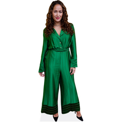 Jaina Lee Ortiz (Green Outfit) Mini Size Cutout
