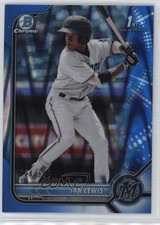 2022 Bowman Chrome Prospects Blue RayWave Refractor /150 Ian Lewis #BCP-96 0w47