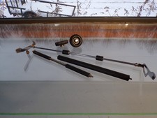 Carriage paper rollers & knobs off 1939 Royal Aristocrat typewriter, S# B-917862 thumbnail