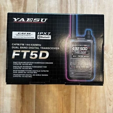 YAESU FT5D C4FM 144/430MHz 5W Handy Wireless Amateur Radio Black