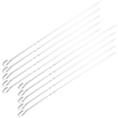  10 Pcs Spieße Edelstahl Grillspiesen Grillspieße Aus Zum Grillen
