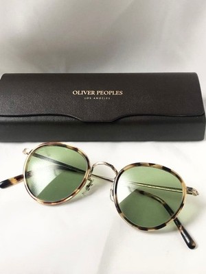 Oliver Peoples MP-2 Sunglasses Limited Edition Miyabi DTB Gold Green Japan New