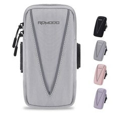 Running Armband Phone Holder   2 Pockets Cell Phone Holder for Walking Workou