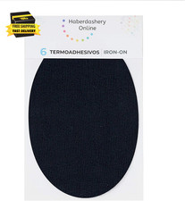 - Iron-On Patches for Tracksuits  Sportive Clothing, 6 Elbow or Knee Patches, E