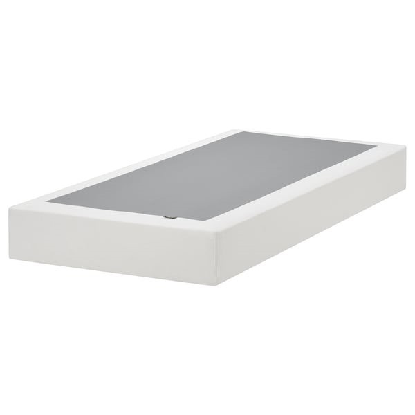 Funda Ikea - Base Colchón Individual Estándar Lyngor, Blanco 805.661.22