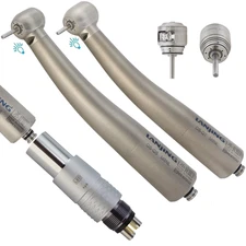 LANJING Dental High Speed Fiber Optic Handpiece Ti-MAX NSK Phatelus Coupler LED
