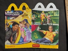 Vintage Collectors Neopets McDonald's Happy meal box