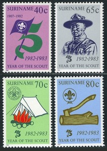 Suriname 1961-1984 #625-628, B80-84, B104-107, B208-210, B314-317 MNH Assortment