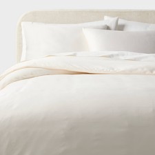 King Performance Sateen Duvet Cover and Sham Set - Threshold