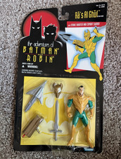 Kenner Adventures of Batman & Robin Ra's Al Ghul Figure Sword Mask Shooter
