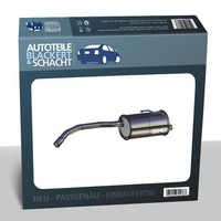 Auspuff Endtopf für Fiat 500 Panda / Panda Classic