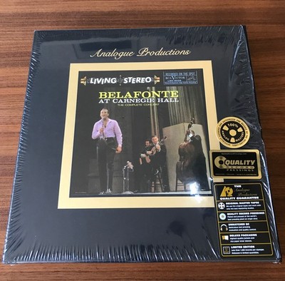 5LP Box 45RPM  Harry Belafonte  LIVE AT CARNEGIE HALL - Analogue Prod. AAPF-6006