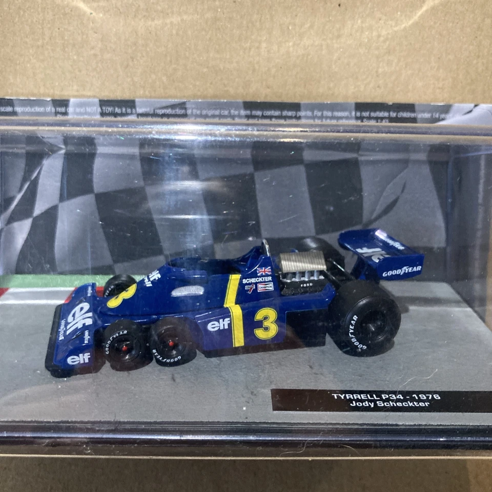 Collezione Formula 1 - Tyrrell P34 - 1976 Jody Scheckter - Panini Scala 1:43 - Immagine 2 di 4