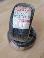 Bridgestone Kart Tyres....1 Set of  Wets....(New Old Stock)....circa 1990.......