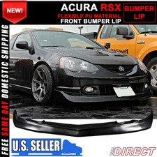 Fits 02-04 Acura Rsx Mugen Style Front Rear Bumper Lip W Led Brake Light