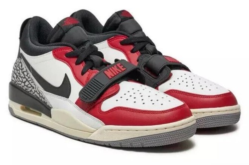 Jordan Legacy 312 - White/Black-Varsity Red-Sail - CD7069-106 - Men's size 10.5 - Picture 3 of 9