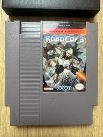 ROBOCOP 3 w/ Booklet Nintendo NES Authentic Cart Only RARE