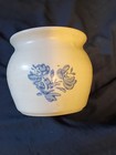 Pfaltzgraff Yorktowne stoneware pitcher and jam jar. — photo 2