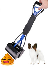Pet Dog Pooper Scooper Non-Breakable with Handle Pooper Scooper Waste Pick New