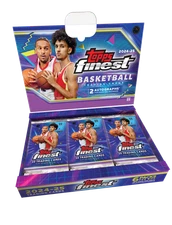 2024-25 TOPPS FINEST HOBBY BOX (2 AUTOS) Basketball Brand New Factory Sealed QTY