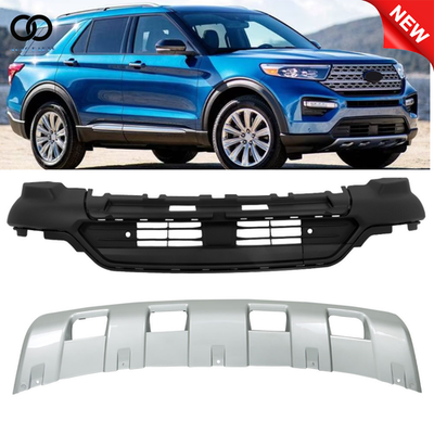 ひー　604590 For Ford Explorer 2020-2022 Front Lower Bumper Valance&Valance