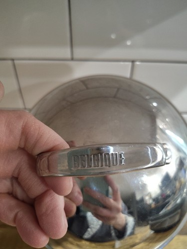 Belgique Coperchio a Cupola per Pentola/Padella 6,5" Cerchio Esterno Inox~Ventilato~SOLO COPERCHIO - Foto 2 di 3
