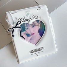 Kpop 3 Inch Photocards Binder Sweet Bow Photo Album Mini Photocard Holder