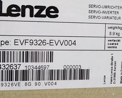 EVF9326-EVV004 1PCS NEU LENZE INVERTER EVF9326-EVV004